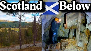 HIDDEN SCOTLAND: Exploring the Abandoned  Mines below the Mountain