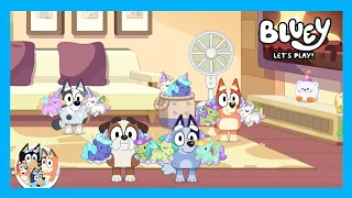 Find All Missing Ponies at Uncle Stripe's House! - Bluey: Let's Play!