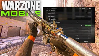 Warzone Mobile 6 Finger Claw Settings and Sensitivity