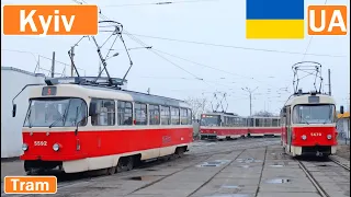 UA - KYIV TRAMS / Київський трамвай 2020 [4K]