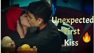 Unexpected First Kiss 🔥First Kiss Status/ Lip Kiss Status /