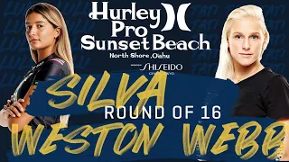 Tatiana Weston-Webb vs Luana Silva Hurley Pro Sunset Beach - Round of 16 Heat 3