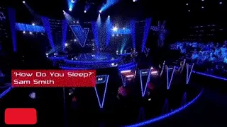 Justin - 'How Do You Sleep' | Lyrics Video | The Voice Kids | VTM