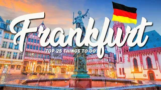 25 BEST Things To Do In Frankfurt 🇩🇪 Germany