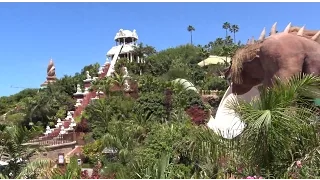 Tour of the water park Siam Park Tenerife [4K]