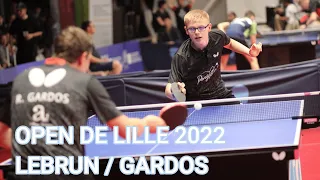 Open de Lille 2022 - F.LEBRUN/R.GARDOS