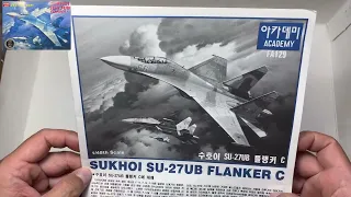 SU-27UB FLANKER C(아카데미 1/48 FA-129)