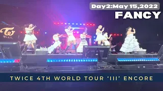 FANCY - 220515 [FANCAM] TWICE (트와이스) 4TH WORLD TOUR ‘III’ IN NORTH AMERICA ENCORE @LA