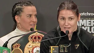 HIGHLIGHTS • Chantelle Cameron vs Katie Taylor 2 Final Press Conference & Face off