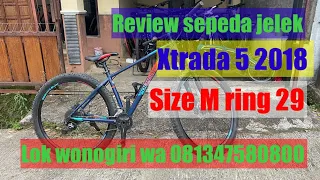 Review sepeda jelek xtrada 5 harga 2,8jt #jualbelisepeda #mtb #polygon #sepeda