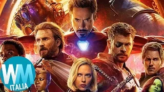 Top 10 MIGLIORI FILM dei SUPEREROI MARVEL!