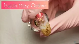 Dupla milky ombre