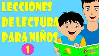 Lecciones de Lectura para niños - Método para enseñar a leer a niños - Lectura infantil 1