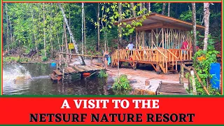 The Netsurf Nature Resort along the Linden Highway in Guyana.