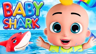 Five Little Sharks | Baby Shark Doo Doo Doo | Baby Songs for Kids | Nursery Rhymes & Kids Songs