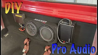 New Square Body Build Part 6: Complete audio overhaul