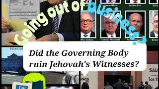 Did the Governing Body ruin Jehovah's Witnesses?