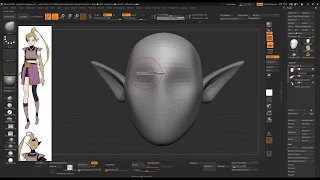 (PART 1) Stylized Character Sculpting - Onasugar Insta #ZBrush