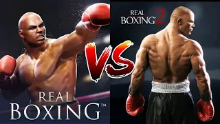 REAL BOXING VS REAL BOXING 2 | GAMEPLAY FHD