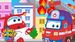 Fire Truck | Kids songs | Car Songs | Super wings Song | NurseryRhymes