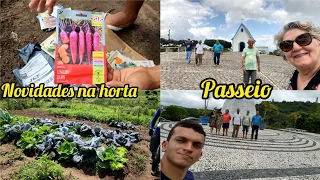 mostrando nossa HORTA ORGÂNICA + passeio  em guarabira  (Paraíba)