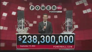 Powerball: September 19, 2022