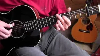 Fingerpicking Jazz Lesson   "As Time Goes By"  TAB available