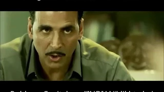 Religion wale column me hum Bold aur Capital me Indian Likhte hai - Akshay Kumar BABY HINDI MOVIE