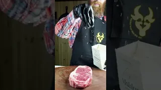 How to grill a New york Strip Steak for beginners! #bbq #pitboss #pitbossnation #steak #beef #food