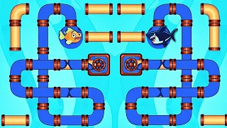 Save The Fish Game Fishdom Pull The Pin Level 2425+ Gameplay