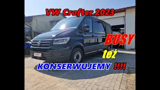 Busy Też Konserwujemy VW Crafter 2023 #konserwacjapodwozia #crafter #vw #rustcar