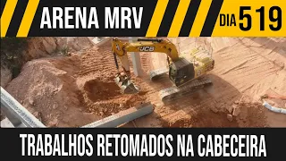 ARENA MRV | 1/8 TRABALHOS RETOMADOS NA CABECEIRA | 21/09/2021