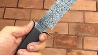 fighter damascus w pattern