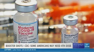CDC: Some Americans may need 4th dose of COVID-19 booster shots