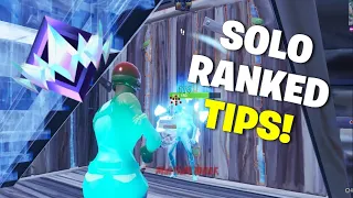 How To Win More Solo Ranked Games (Fortnite Tips)