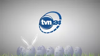 TVN 24 - Zapowiedź w wielkanocnej oprawie graficznej (09.04.2023)