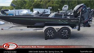 2024 Xpress X19 Pro Bass boat, Lime Seadek, Xtreme  Yamaha 200 SHO  F & S YAMAHA,  HANOVER,  PA