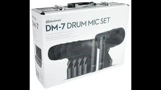 Presonus DM-7 Drum Mic kit Review #presonus #drums #drummer #fender
