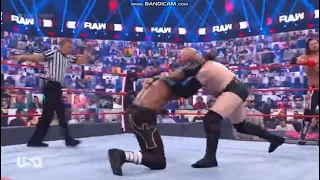 Drew McIntyre & The Viking Raiders vs Bobby Lashley, AJ Styles & Omos WWE RAW 14th June 2021 1/2