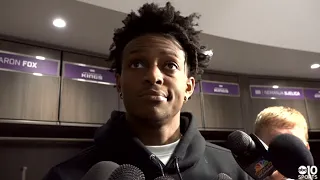 De'Aaron Fox on Kings suffering another heartbreaking loss, this time to Celtics