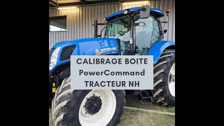 Calibrage boite de vitesse PowerCommand - Tracteur New Holland