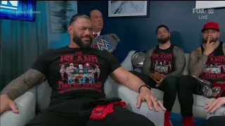 Roman Reigns talks backstage - WWE SmackDown 12/30/2022