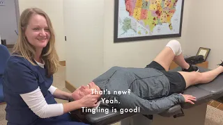 Initial Vagus Nerve Adjustment with Dr. Katinka