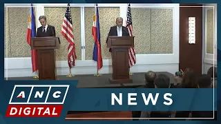 WATCH: U.S. Secretary of State Blinken, PH Foreign Affairs Chief Manalo hold joint briefing | ANC