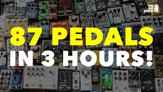 Watch Us Demo 87 New Pedals From Our Favorite Makers