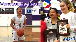 Fil-Am DUKE COMMIT VANESSA DE JESUS shows why she is the TOP ASIAN AMERICAN HS HOOPER in the NATION!