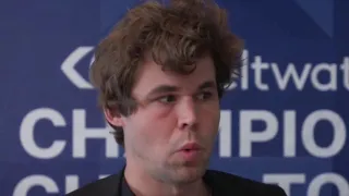 Magnus Carlsen REALIZES He MISSED the MOVE (INTERVIEW)