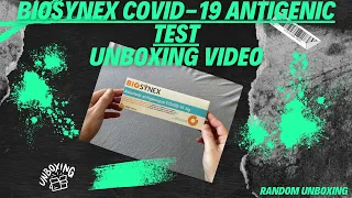 How To Use Covid-19 Antigenic Test (BIOSYNEX) - Unboxing & Tutorial Video