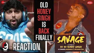 Savage | Honey 3.0 | Yo Yo Honey Singh & Nushrratt Bharuccha | Zee Music Originals | REACTION BY RG