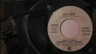 Quincy Jones Featuring James Ingram – "Just Once" (1981 Vinyl) - KOETSU Black / EMINENT TECH. ET-2